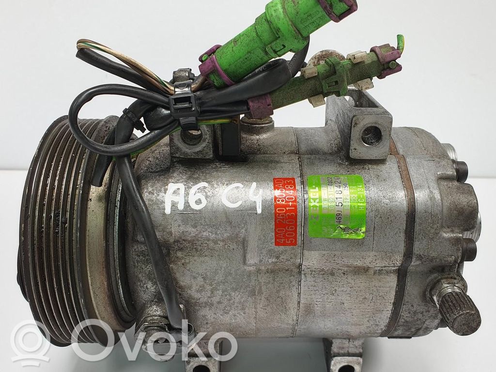 Audi A6 S6 C4 4A Compressore aria condizionata (A/C) (pompa)