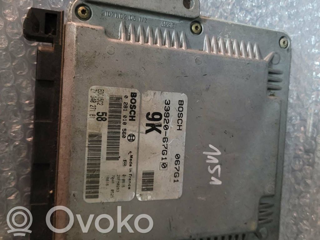 Suzuki Grand Vitara II Engine control unit/module 