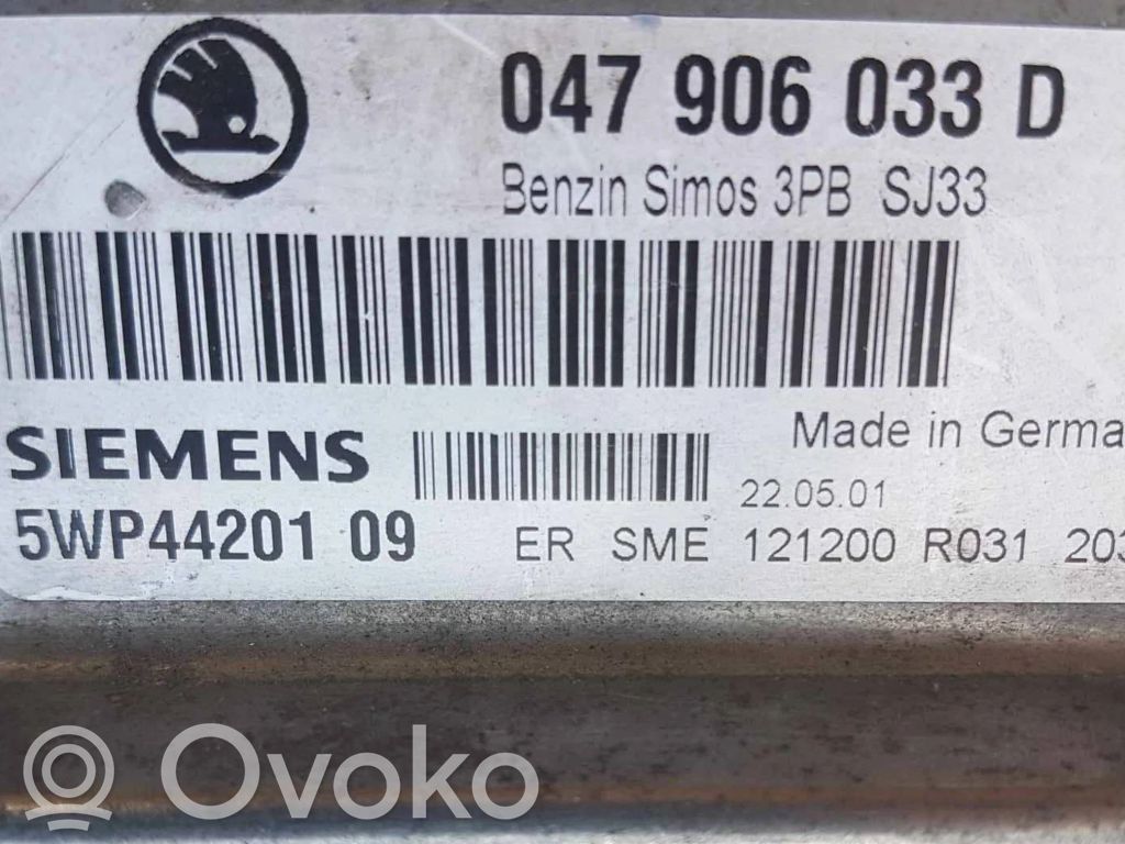 Skoda Fabia Mk1 (6Y) Engine control unit/module ECU 