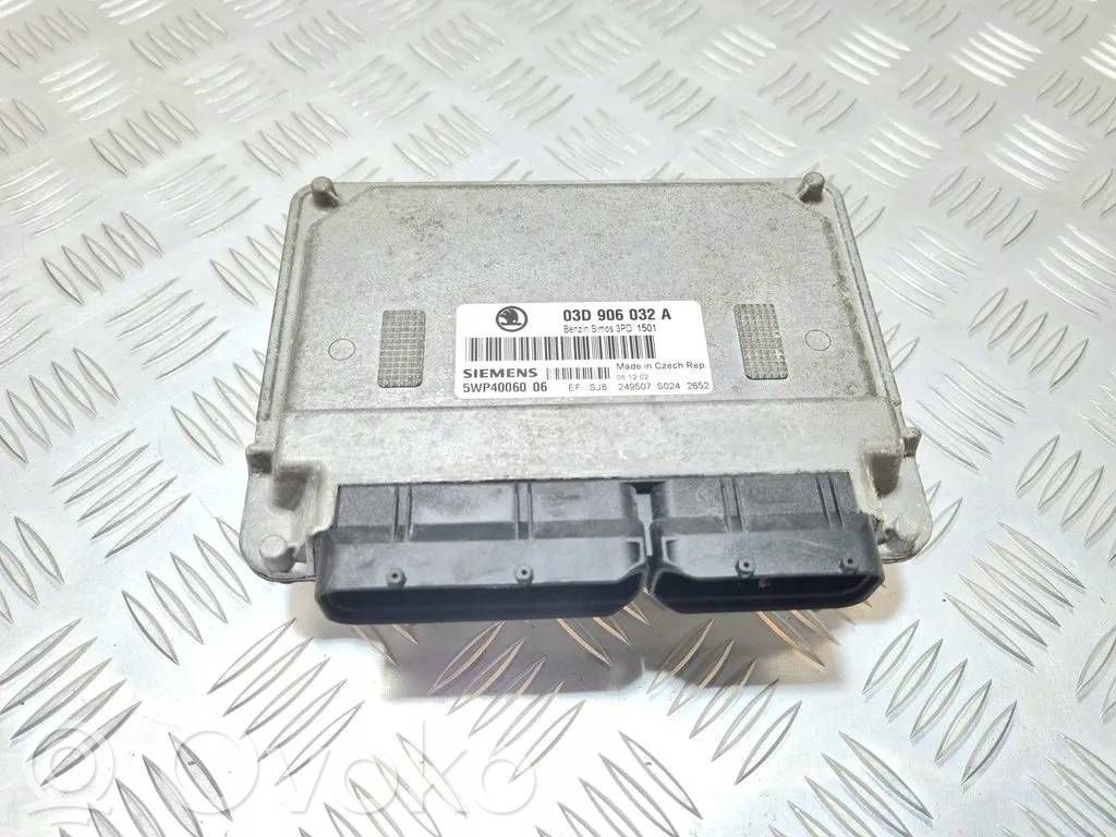 Skoda Fabia Mk1 (6Y) Engine control unit/module ECU 