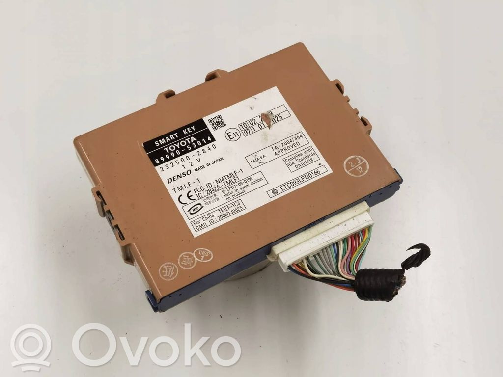 Lexus IS 220D-250-350 Moduł / Sterownik systemu uruchamiania bezkluczykowego 