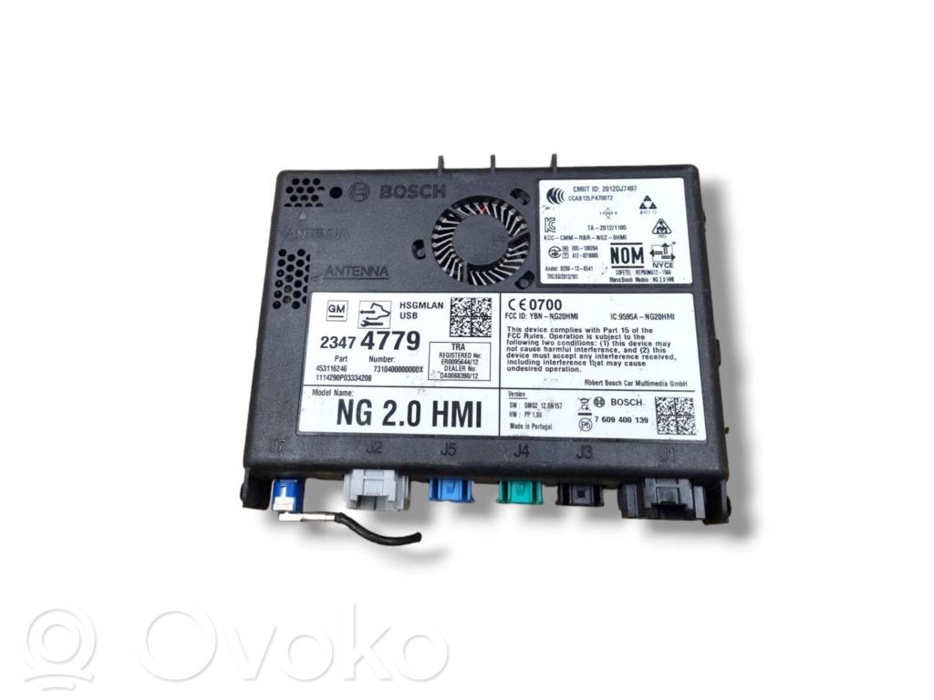 Navigation unit CD/DVD player   23474779