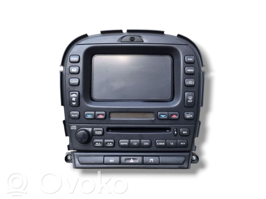 Jaguar S-Type Radio / CD/DVD atskaņotājs / navigācija 