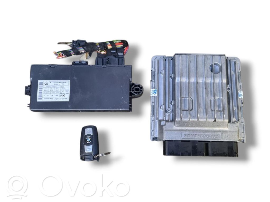 BMW 3 E90 E91 Engine ECU kit and lock set 
