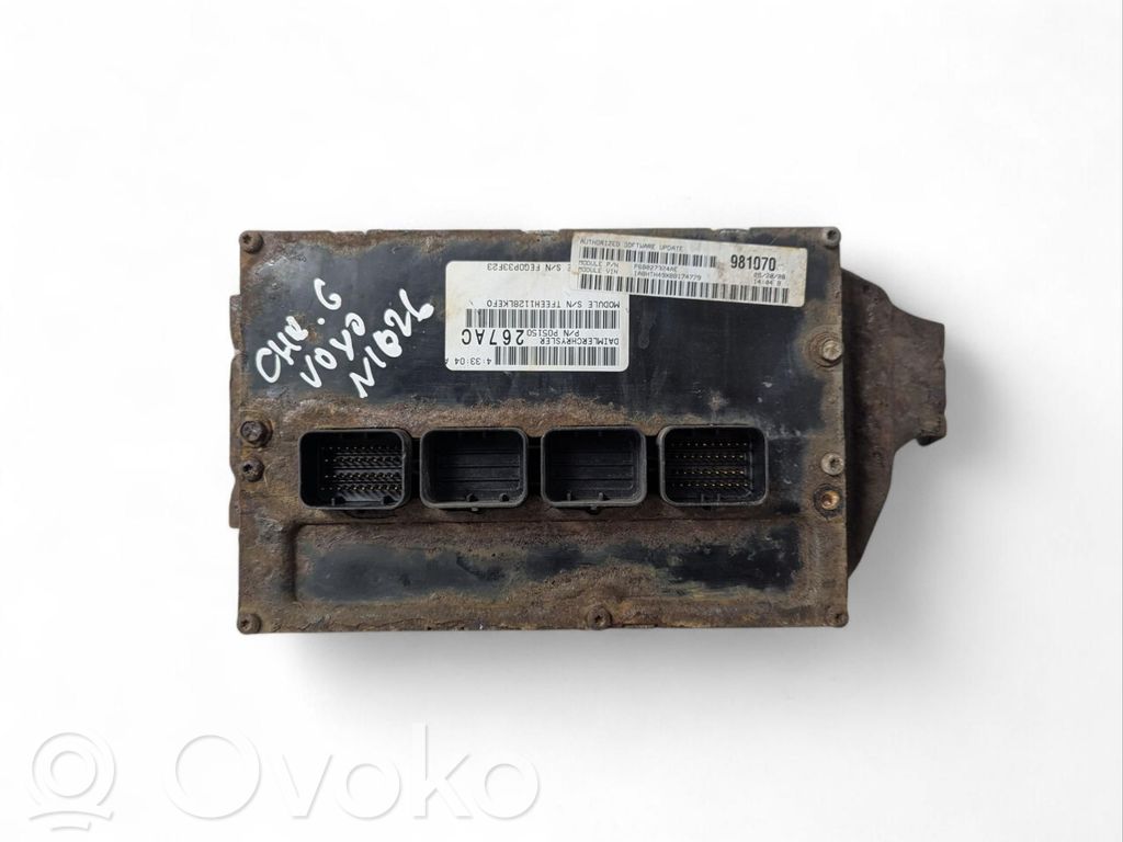 Chrysler Grand Voyager V Engine control unit/module ECU 