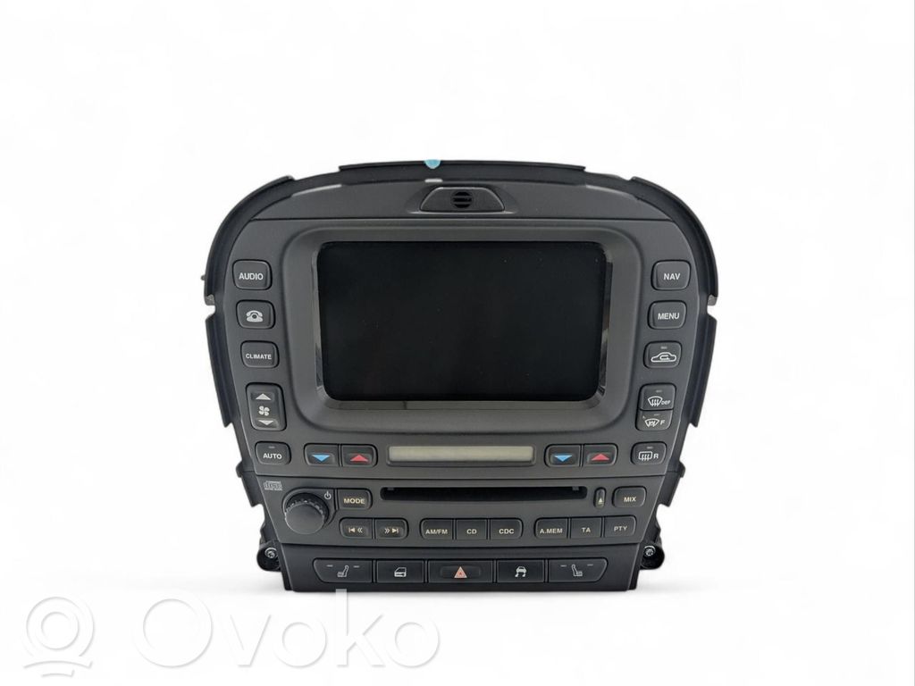 Jaguar S-Type Unità principale autoradio/CD/DVD/GPS 