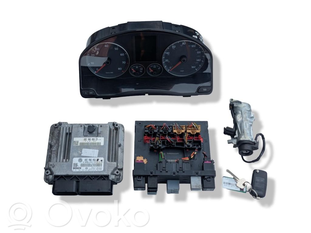 Volkswagen Golf V Engine ECU kit and lock set 
