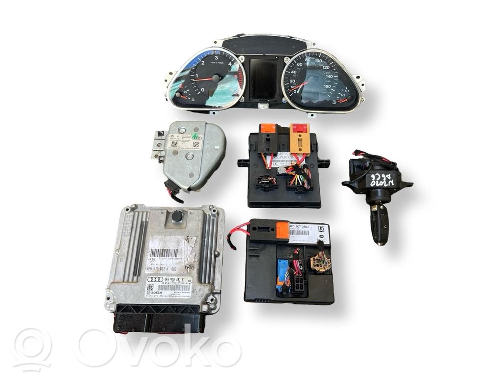 Audi A6 S6 C6 4F Engine ECU kit and lock set 