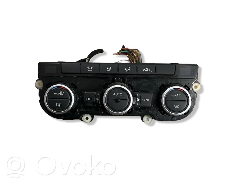 Volkswagen PASSAT B7 Air conditioning/heating control unit 