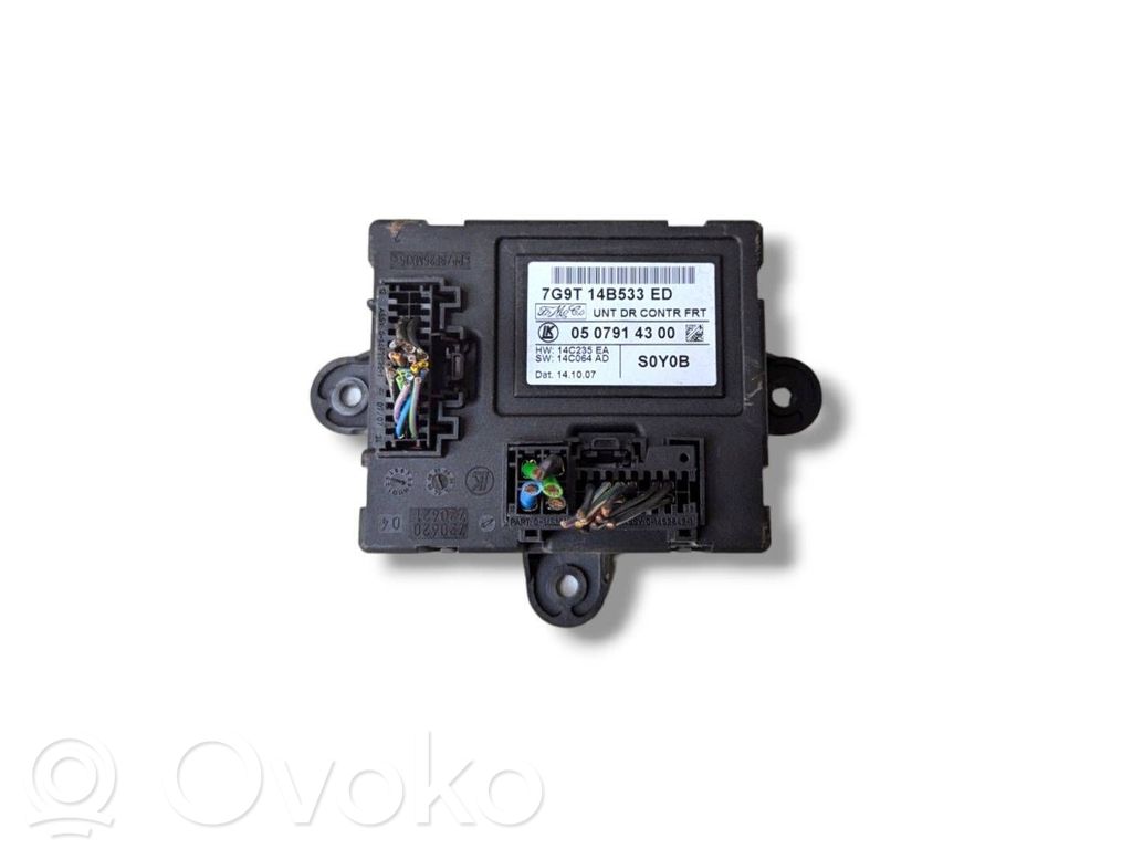 Unité de commande module de porte   7G9T14B533ED