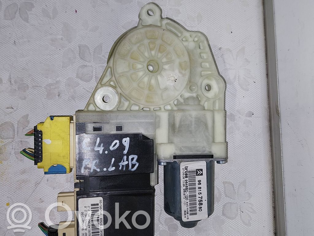 Citroen C4 I Picasso Motor macara geam ușă față 