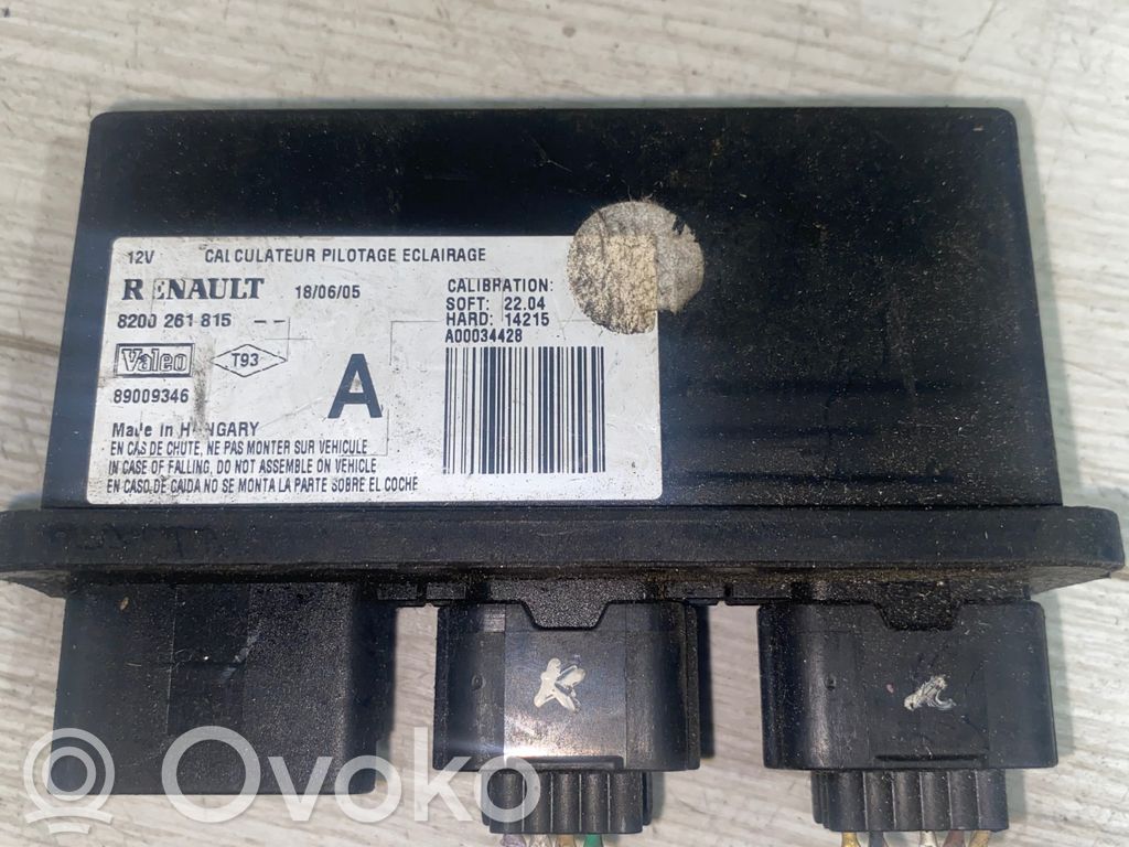 Módulo de luz LCM   8200261815,89009346