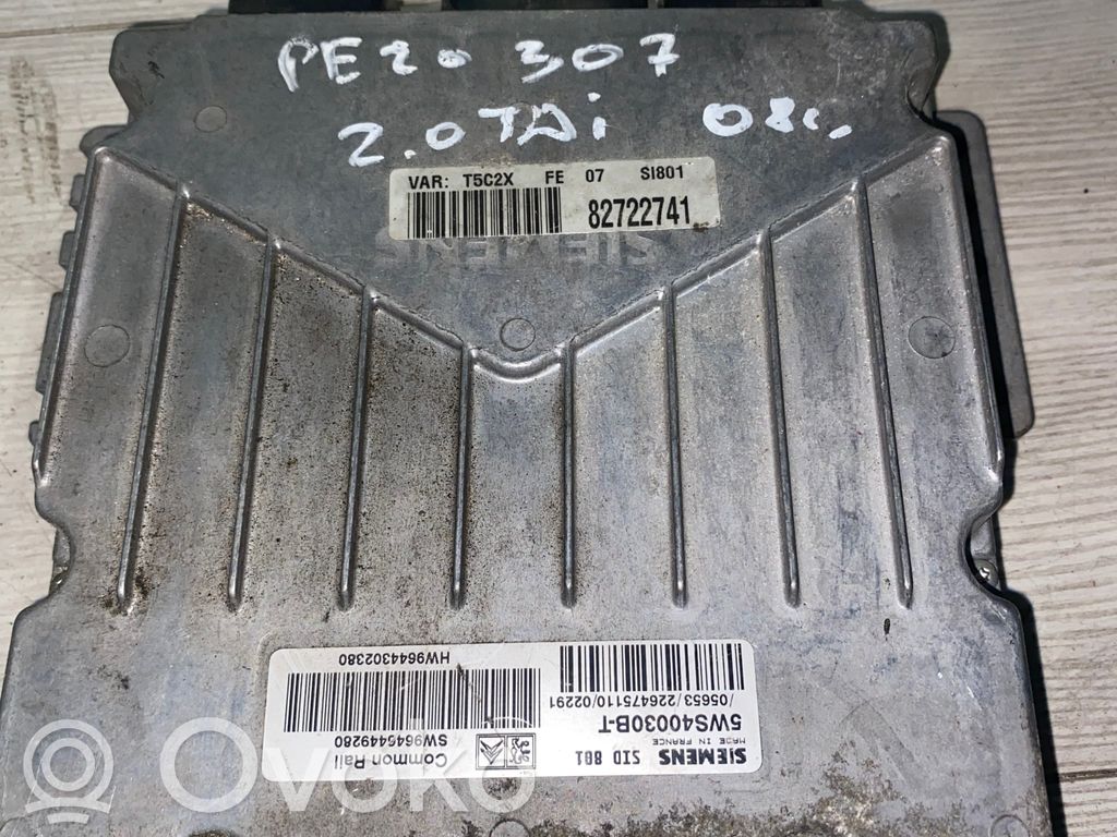 Peugeot 307 Engine control unit/module 