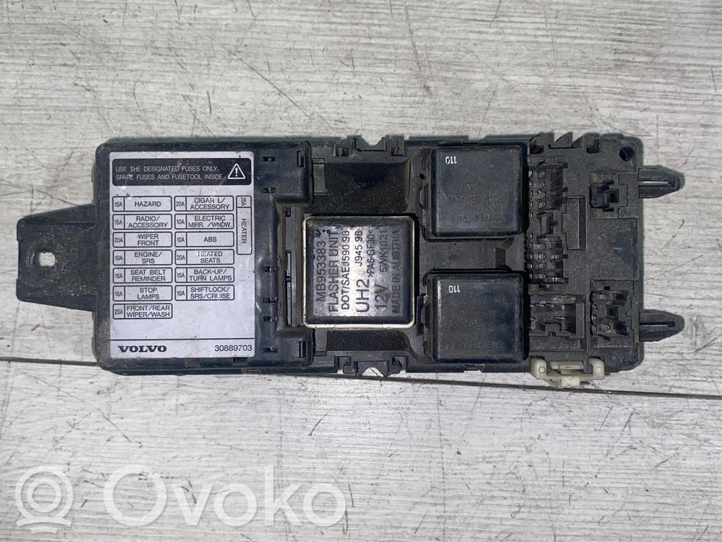 Volvo S40, V40 Fuse box set 