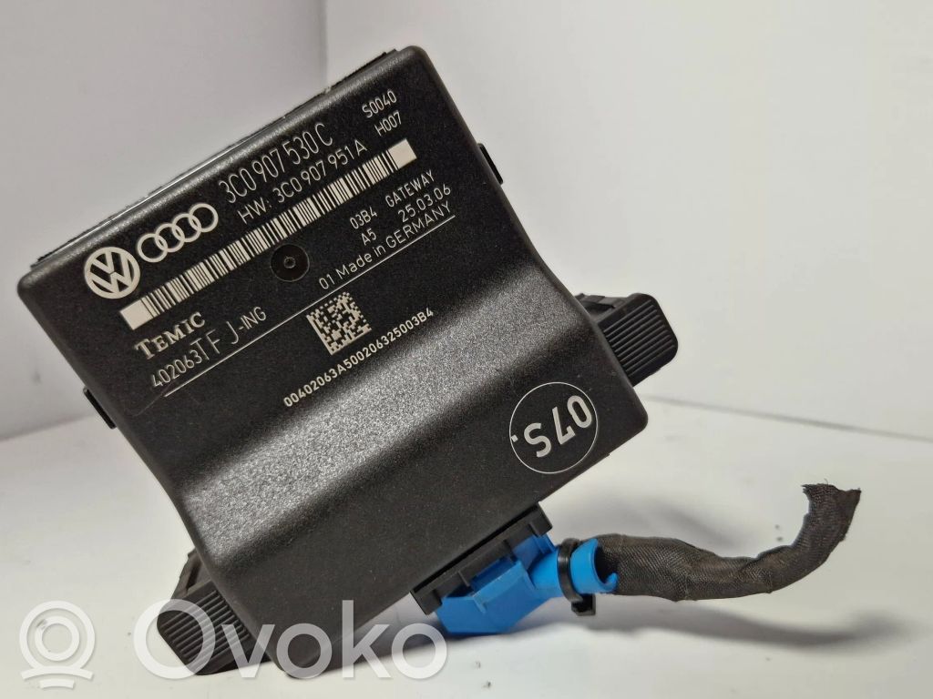 Módulo de control Gateway   3C0907530C,3C0907951A,4020631,3C0907530E,402063T