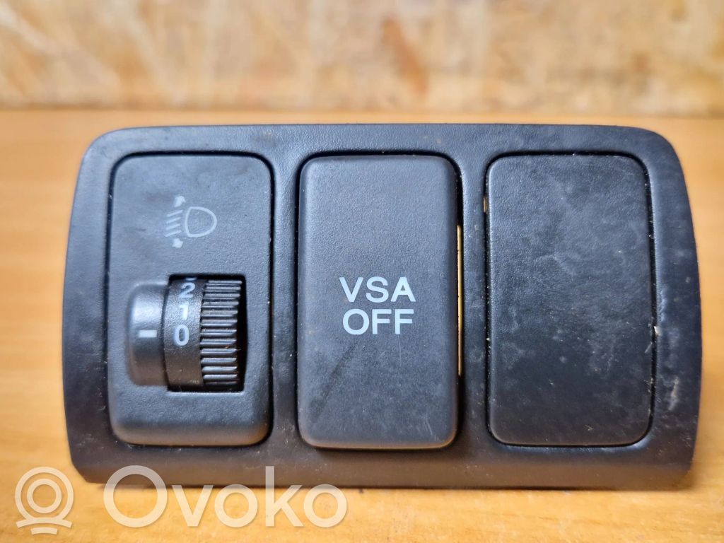 Honda Accord Headlight level height control switch 