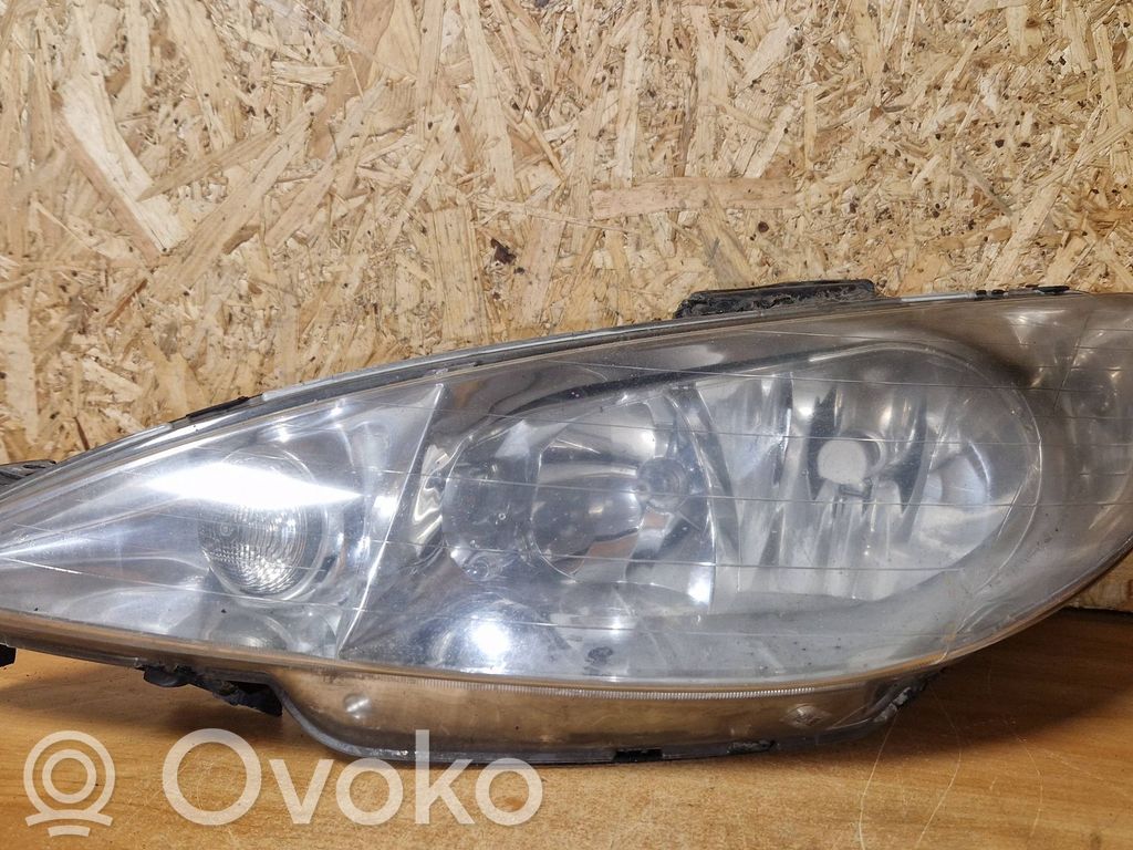 Peugeot 206 Headlight/headlamp 