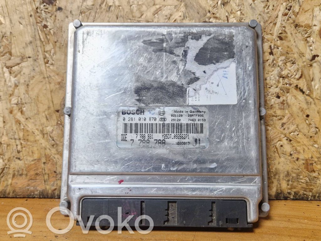 Engine control unit/module   0281010870