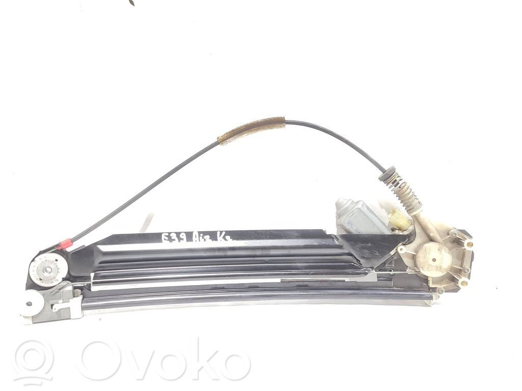 BMW 5 E39 Rear door window regulator with motor 