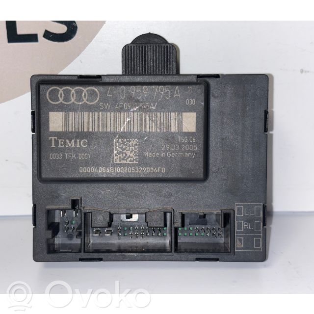 Door control unit/module   4F0959795A,29032005,0033TFK0001