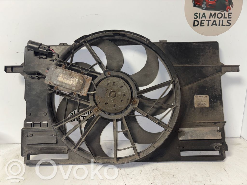 Volvo V50 Elektrinis radiatorių ventiliatorius 