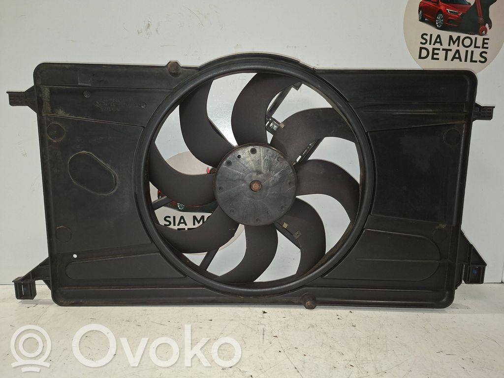 Ford Focus Electric radiator cooling fan 