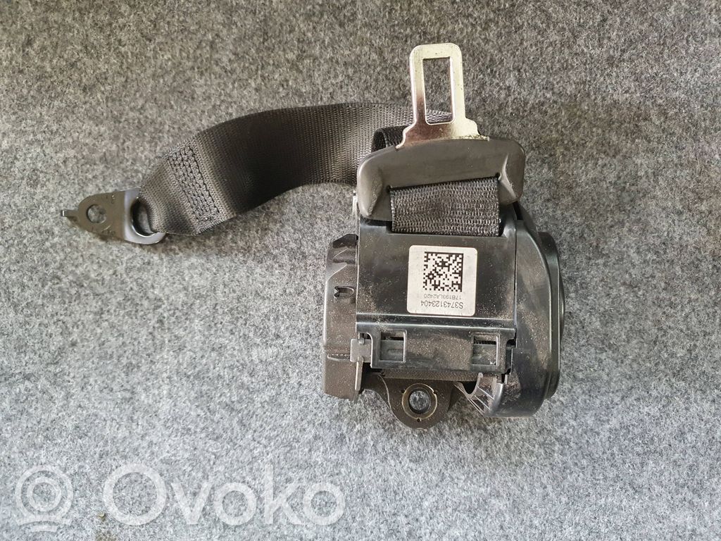 BMW 5 G30 G31 G38 Pas bezpieczeństwa fotela tylnego 