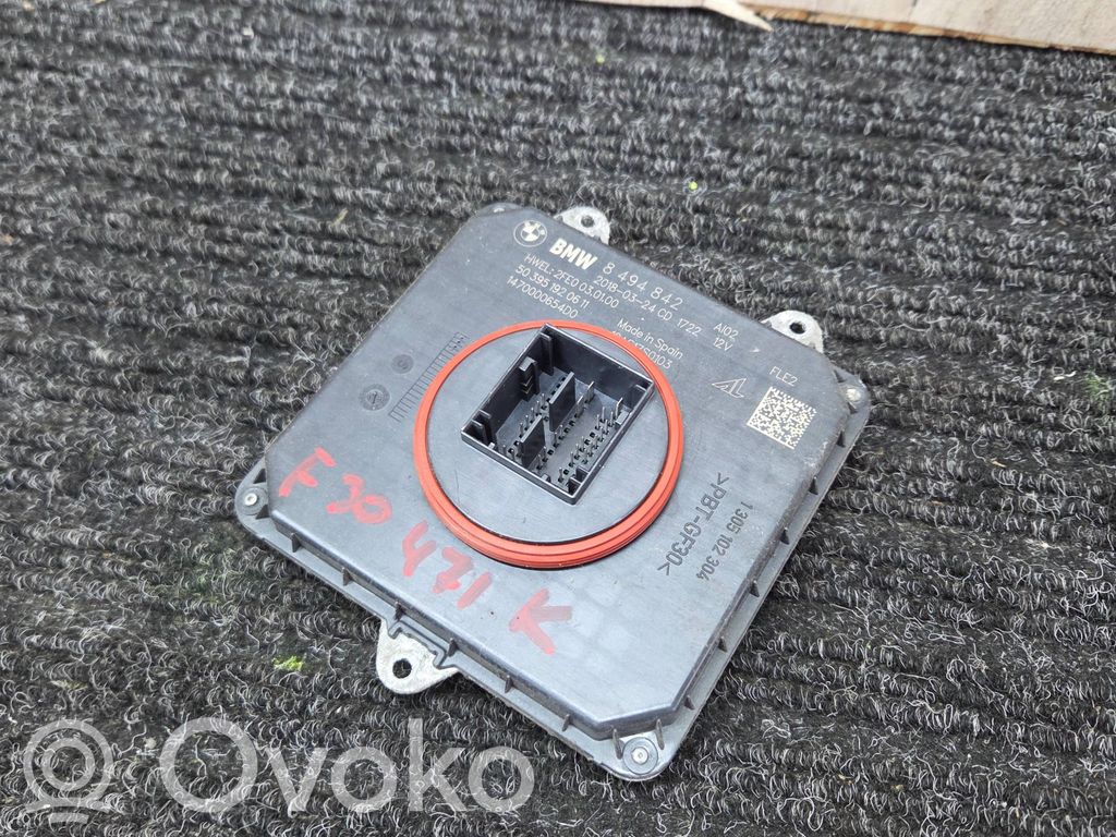 BMW 3 F30 F35 F31 Módulo de control de balasto LED 