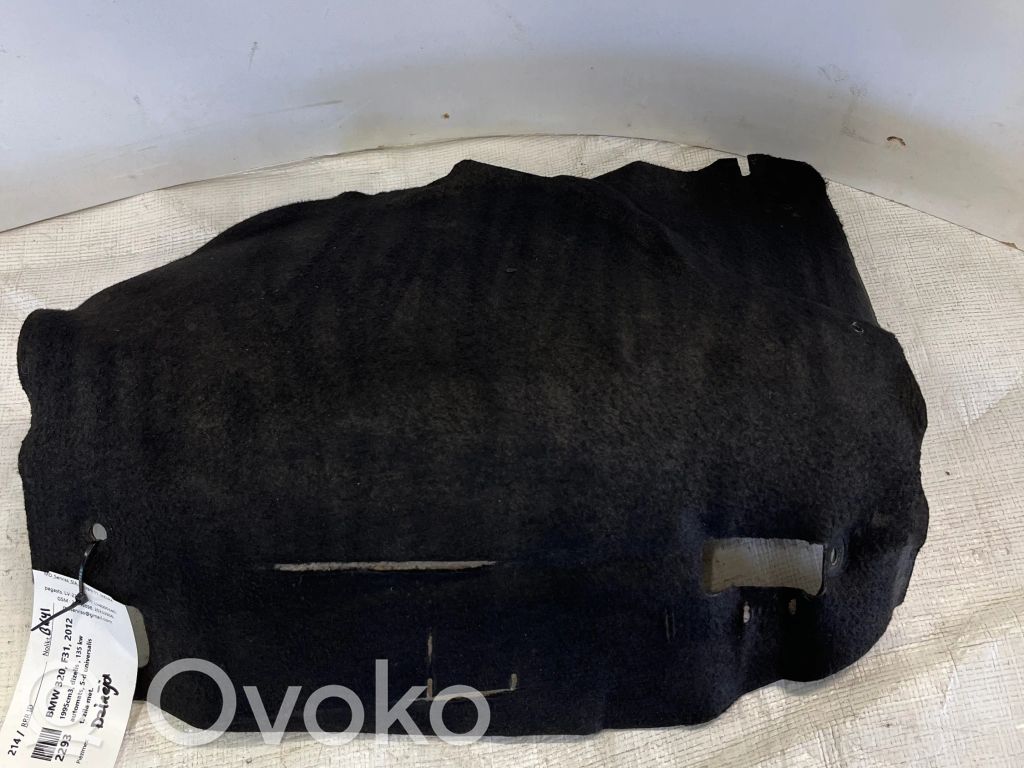 BMW 3 F30 F35 F31 Engine bonnet/hood sound/heat insulation 