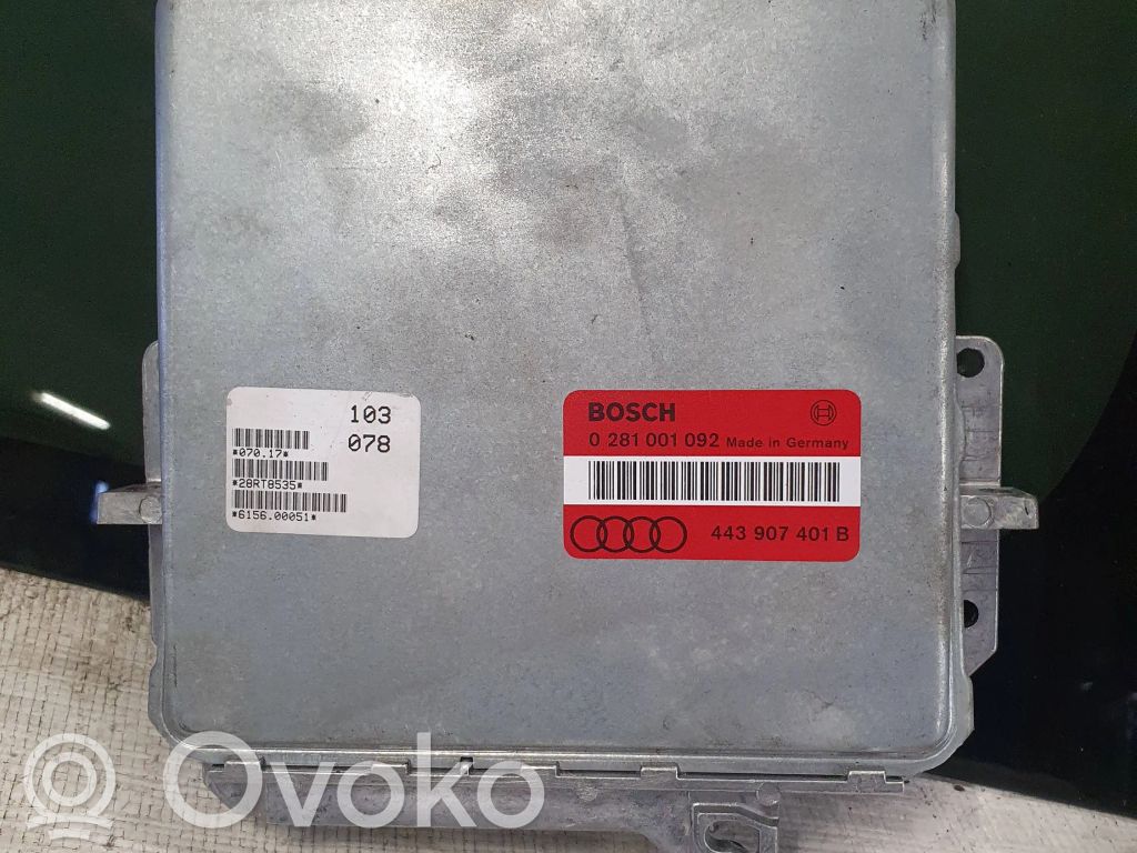 Audi 100 200 5000 C3 Engine control unit/module 