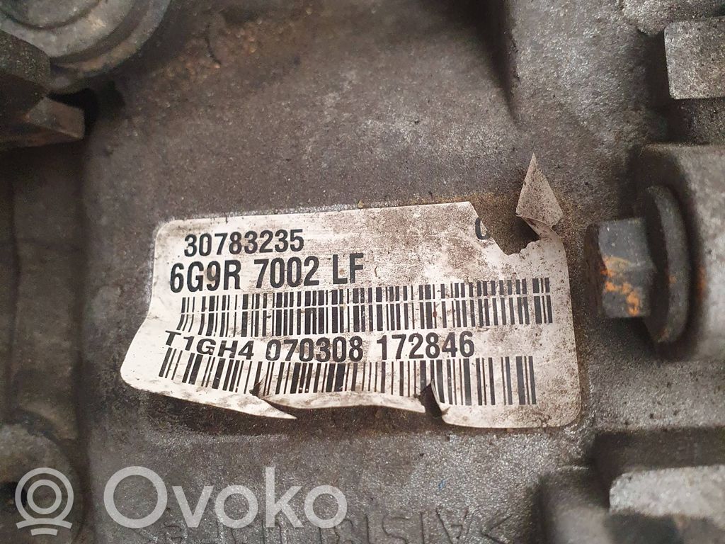 Volvo S80 Manualna 6-biegowa skrzynia biegów 