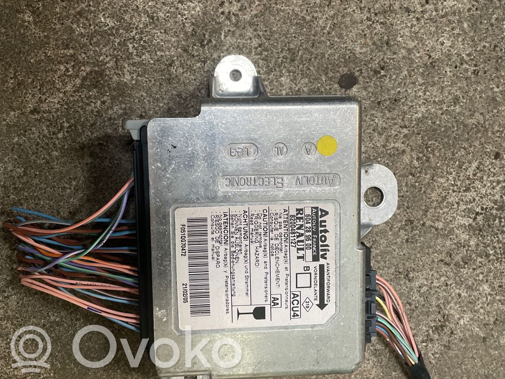 Renault Megane II Airbag control unit/module 