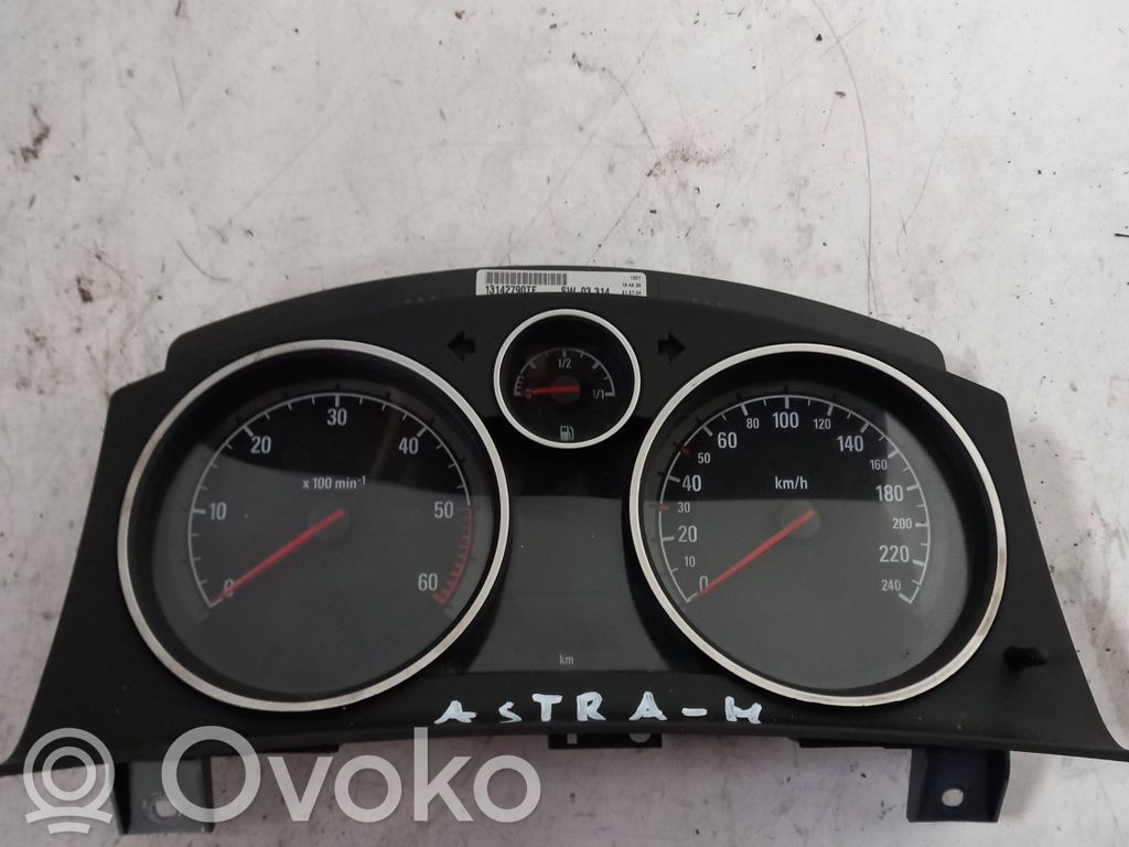 Opel Astra H Speedometer (instrument cluster) 