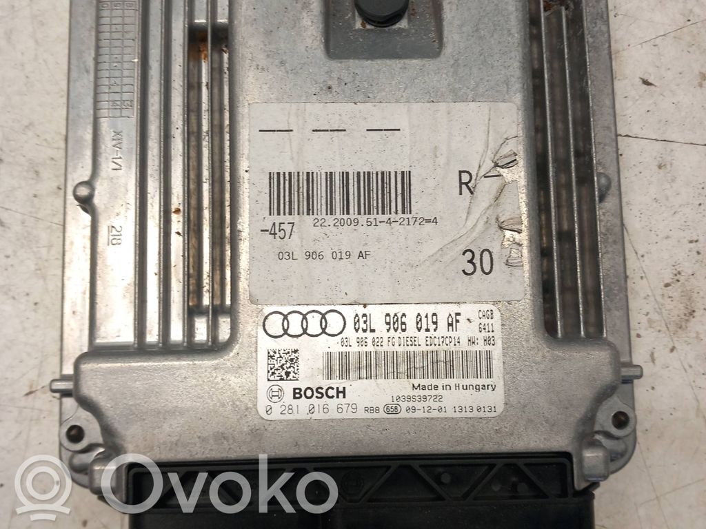 Audi A6 S6 C6 4F Engine control unit/module 