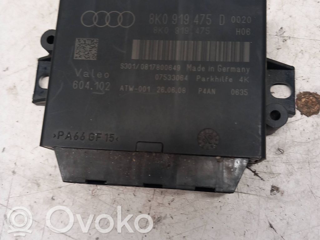 Audi A4 S4 B8 8K Parking PDC control unit/module 