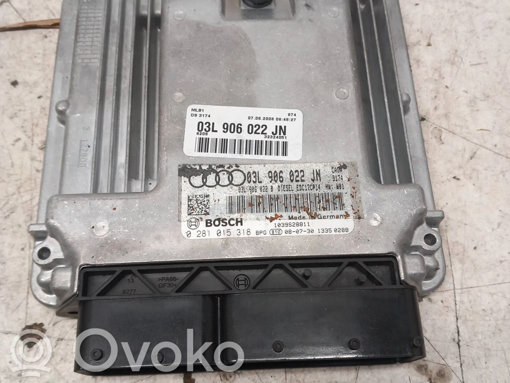 Audi A4 S4 B8 8K Engine control unit/module 