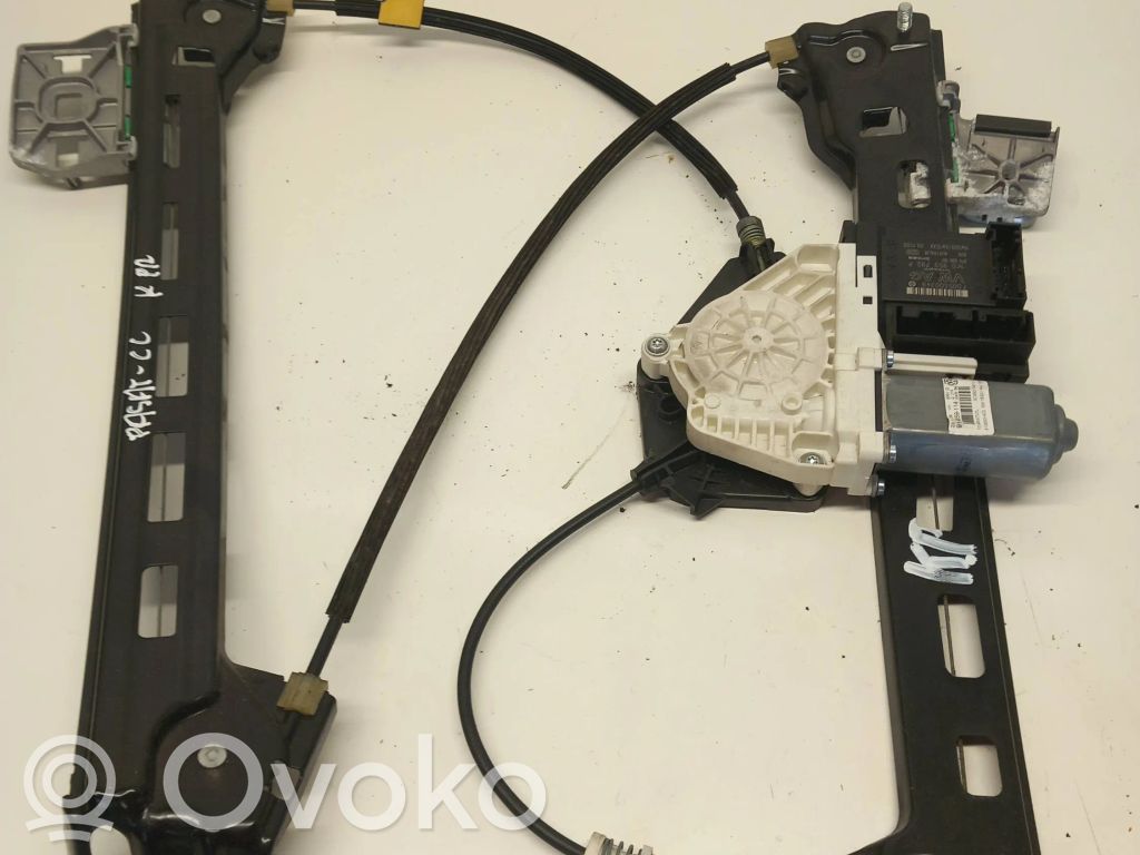 Volkswagen PASSAT CC Elektryczny podnośnik szyby drzwi przednich 