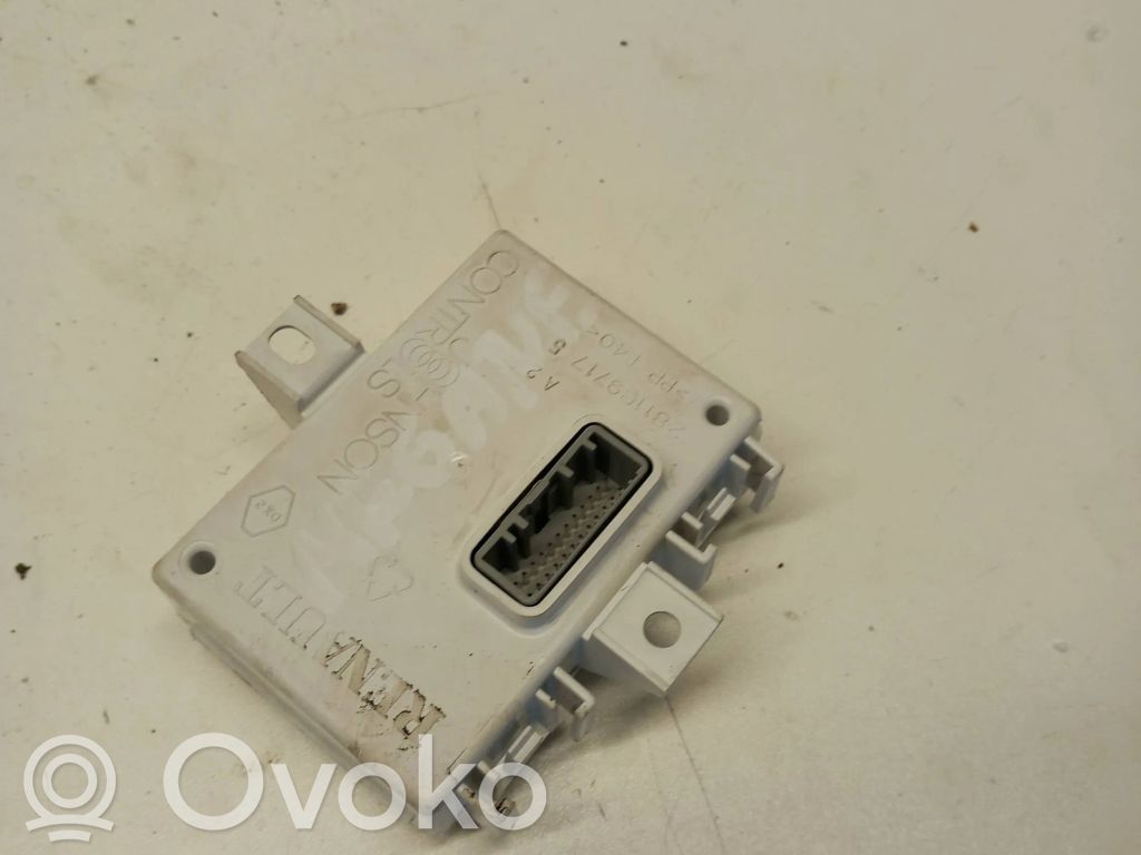 Renault Megane III GPS navigation control unit/module 