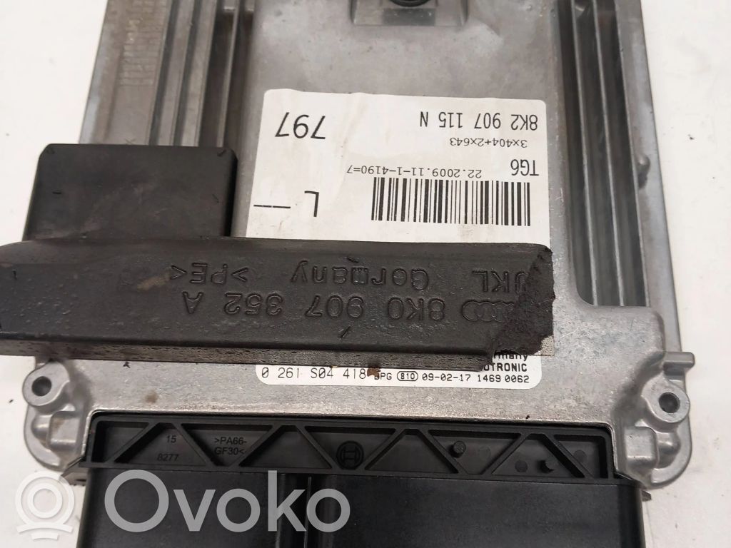 Audi A4 S4 B8 8K Engine control unit/module 