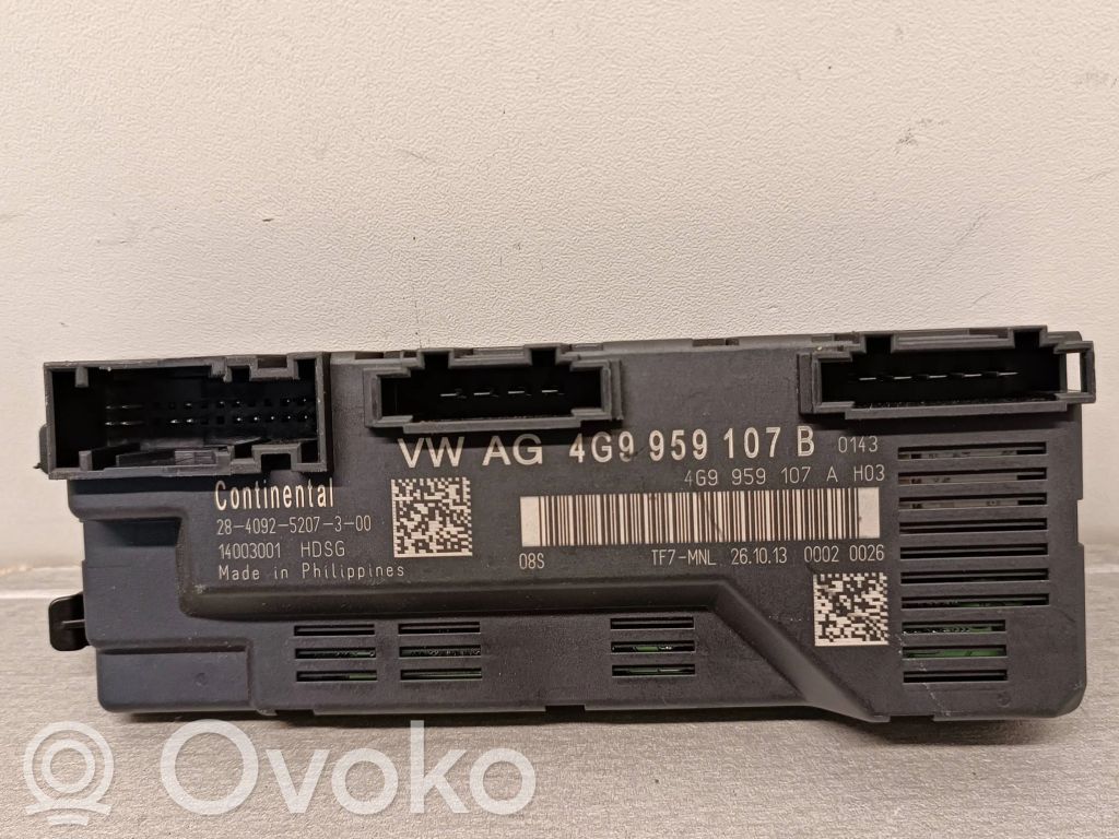 Audi A6 Allroad C7 Tailgate/trunk control unit/module 
