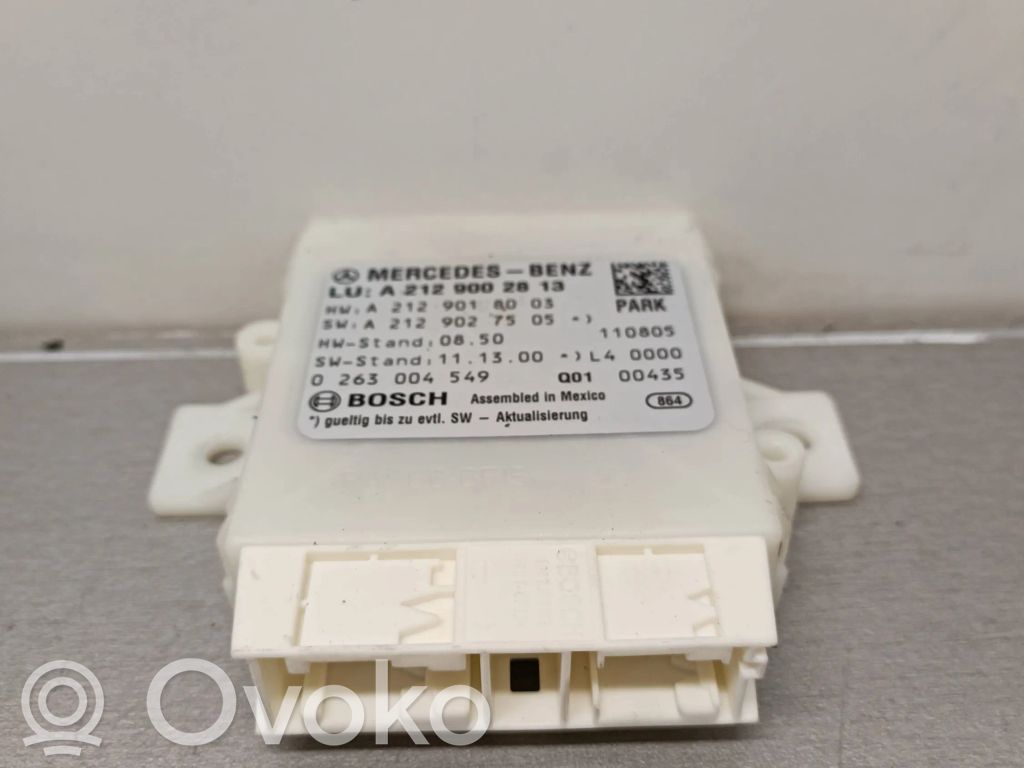Mercedes-Benz E W212 Parking PDC control unit/module 