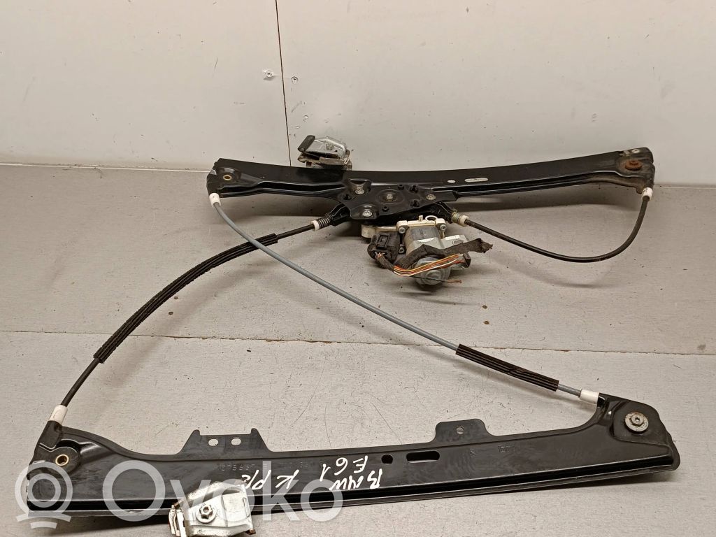 BMW 5 E60 E61 Front door window regulator with motor 