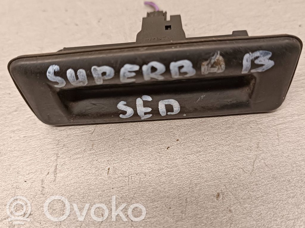 Skoda Superb B6 (3T) Tailgate/trunk/boot exterior handle 