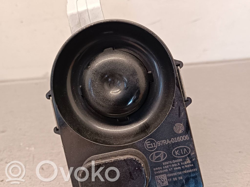 KIA Optima Sirena del sistema de alarma 