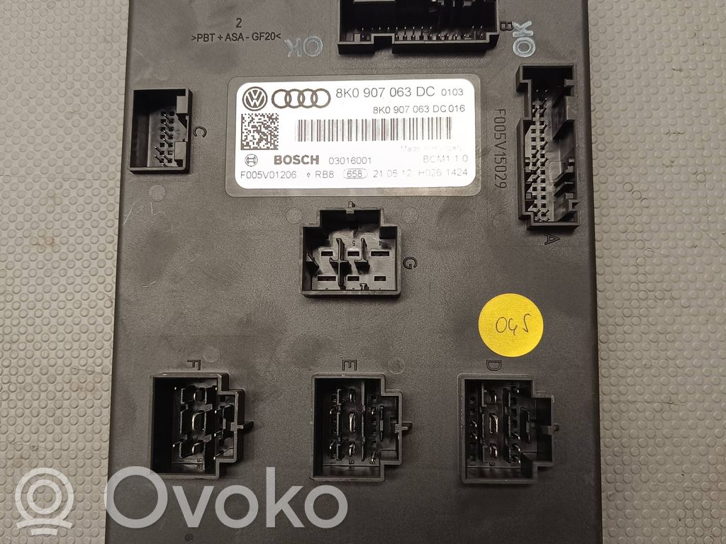 Audi A4 S4 B8 8K Module confort 