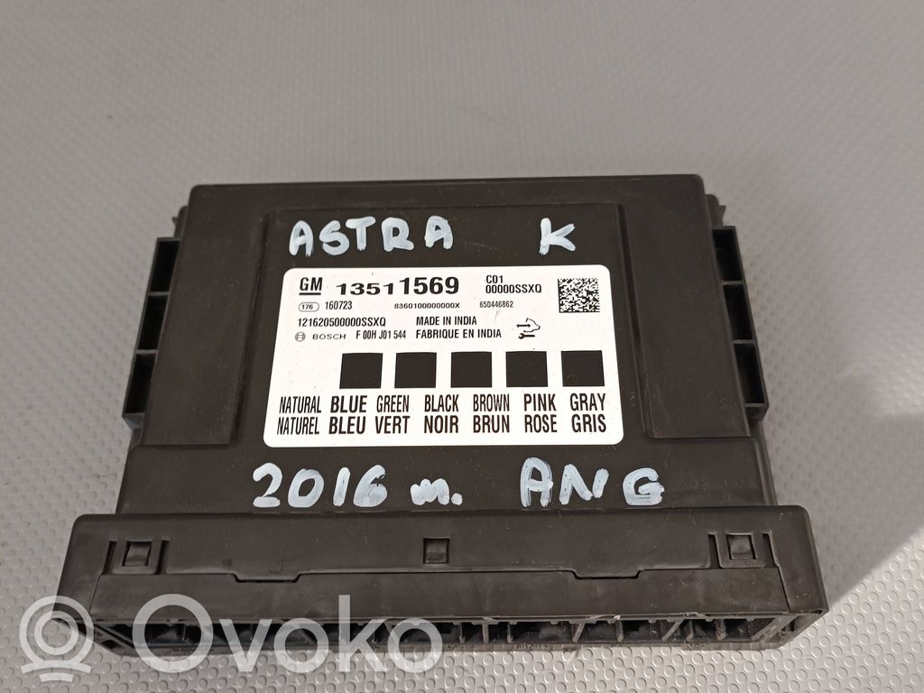 Opel Astra K Komforto modulis 