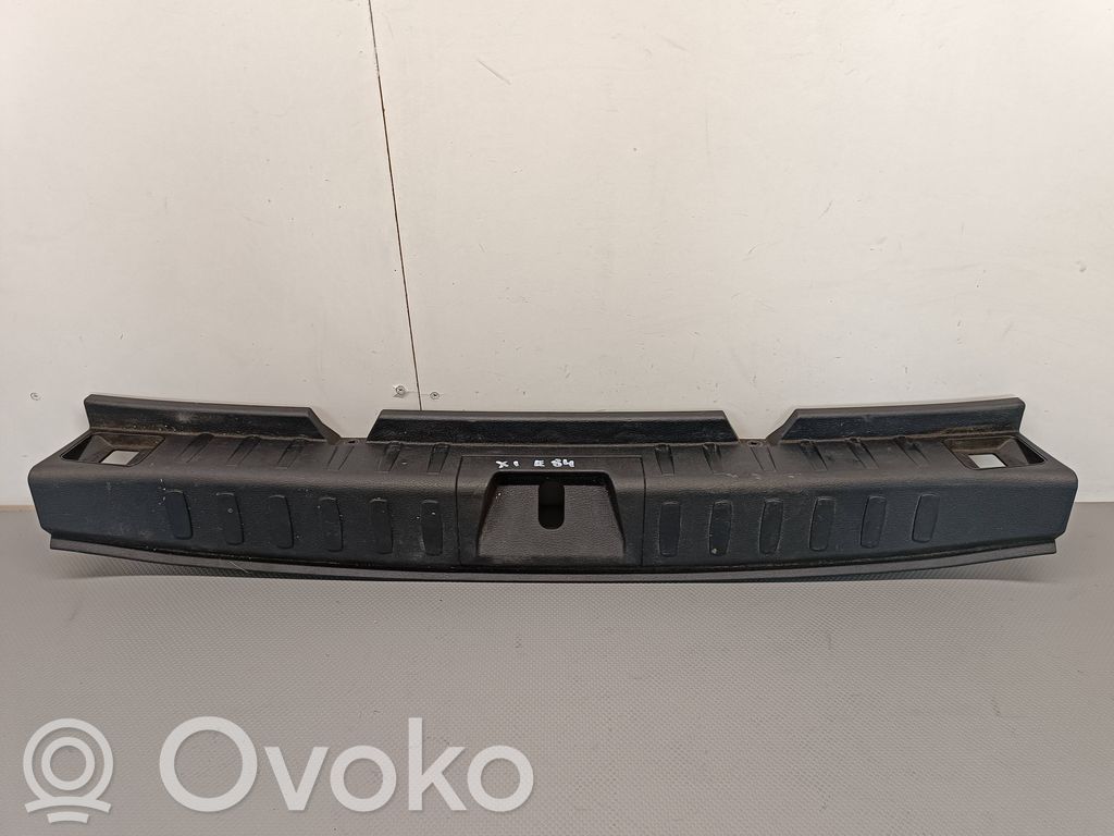 BMW X1 E84 Trunk/boot sill cover protection 