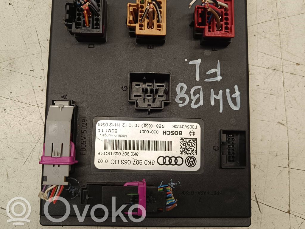 Audi A4 S4 B8 8K Module confort 