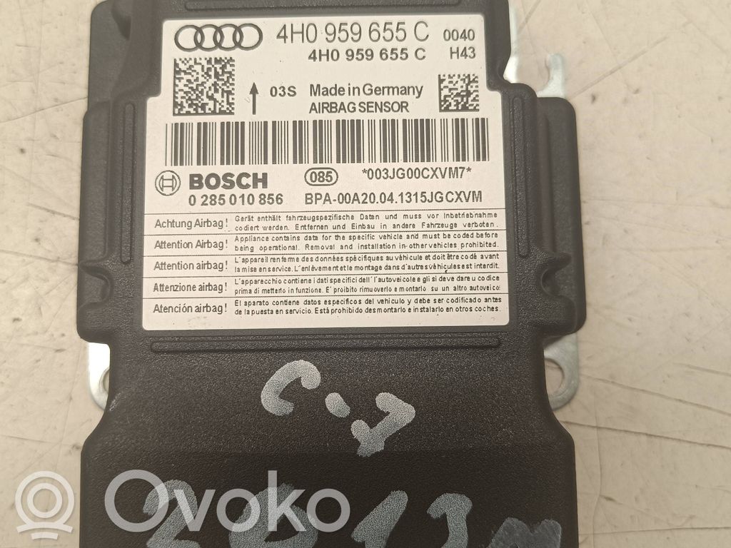 Audi A6 C7 Airbag control unit/module 