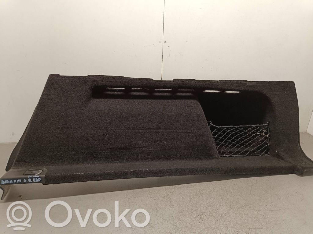 Opel Insignia B Apatinis, bagažinės šono, apdailos skydas 